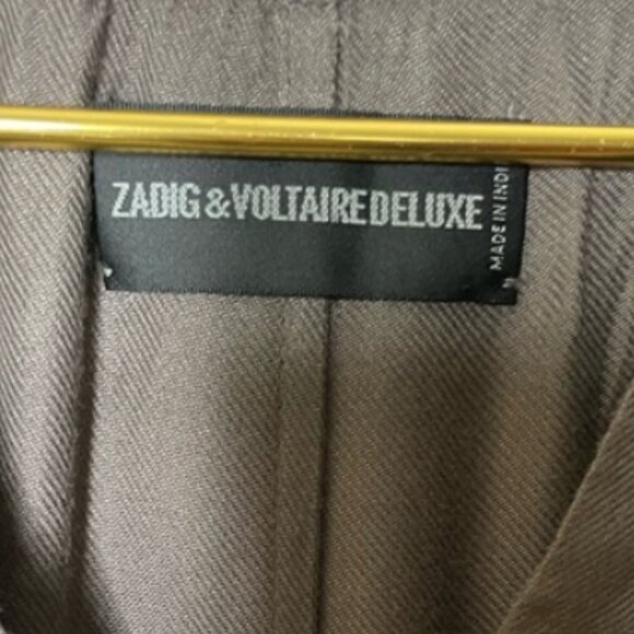 🤍🖤🤍Zadig & Voltaire Rine Deluxe Embroidered tunic dress size small - Picture 3 of 5